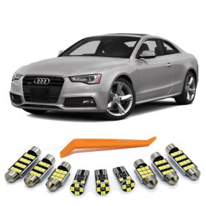 Audi A5 B8 led salono apsvietimas