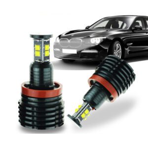 bmw h8 led markeriai angel eyes balti