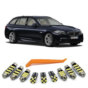 bmw f11 led salono rinkinys