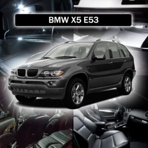 x5 e53 led salono lemputes