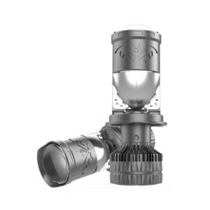 h4 led lemputes su lesiu lens