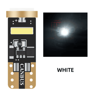 T10 W5W LED lemputė 6000K baltos šviesos