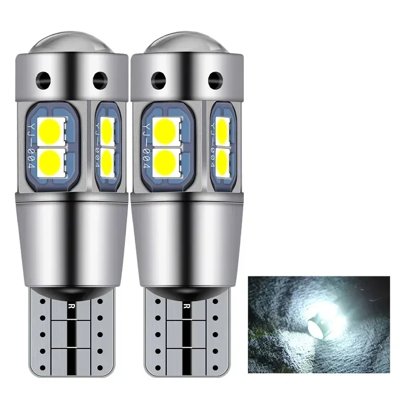 T10 W5W LED lemputės 2 vnt. CANBUS 3030 SMD