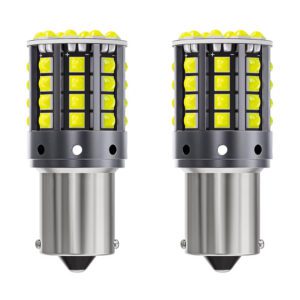 P21W BA15S LED lemputės CANBUS